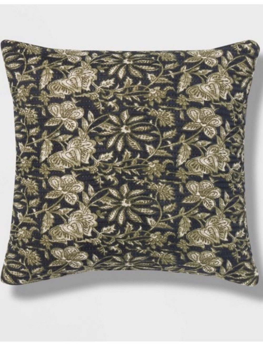 THRESHOLD NWT Square Double Cloth Printed Decorative Throw Pillow